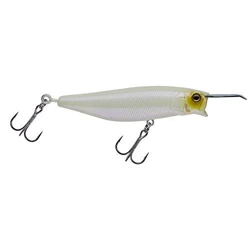 Illex Wobbler Riser Bait 009P 8,5cm 22g sinkend Bone - Effektiver Wobbler für Rapfen, Hecht und Barsch. Mit seiner speziellen Form und dem attraktiven Design zieht er die Aufmerksamkeit der Fische an. Ideal für Angler, die auf der Suche nach Erfolg sind!