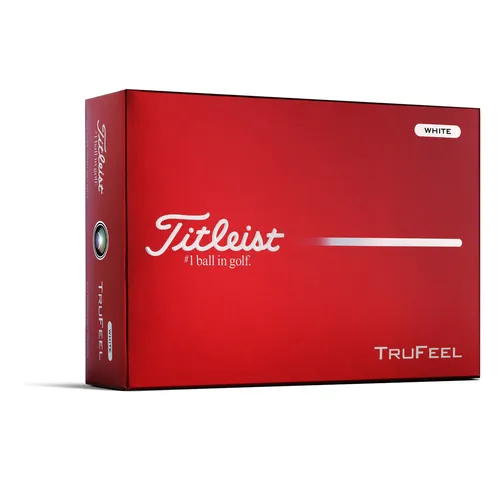 Titleist Golfbälle 2026 TruFeel White – Weiches Schlaggefühl