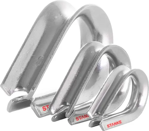 Haken, Schnallen & Verschlüsse Weiß von Seilwerk STANKE