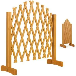 Gardebruk Spalier - Ausziehbares und faltbares Rankgitter - Spaliere aus Holz, bis 200 cm verstellbar, ideal für Gartenliebhaber, die Platz sparen und Pflanzen kreativ unterstützen möchten.