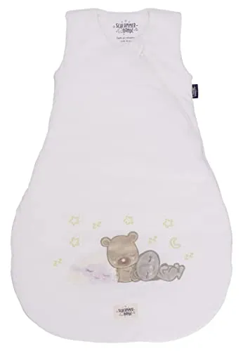 Sterntaler® Babyschlafsack Ganzjahres Schlafsack Schlummerbande 90cm - Schlafsäcke für Babys, mit leichter Wattierung für ganzjährigen Komfort, ideal für eine sichere und gemütliche Nachtruhe.