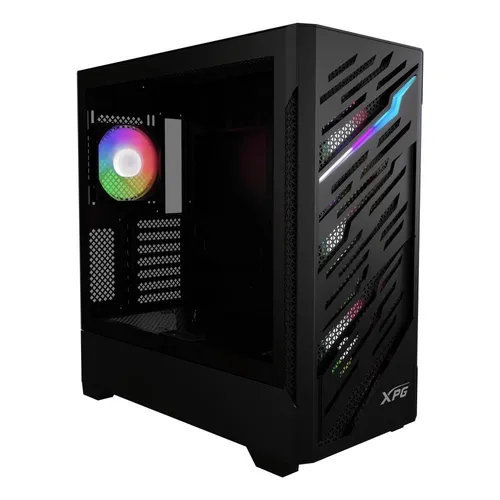 ATX Semi-Tower Gehäuse XPG STARKER AIR BTF Schwarz - PC-Gehäuse mit hervorragender Luftzirkulation für optimale Temperaturen und einfache Installation von Komponenten in elegantem Schwarz.