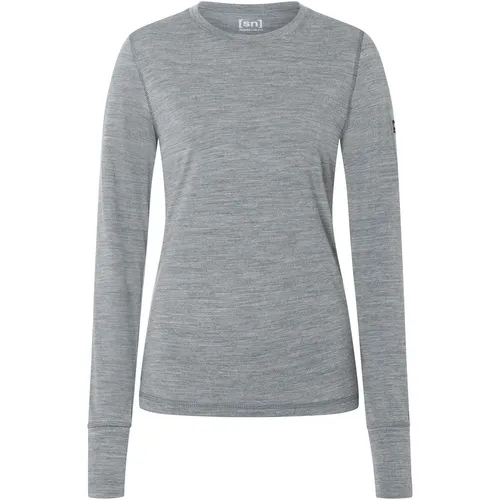 Produktbild Super.Natural W TUNDRA175 LS Shirt cashmere grey melange XL