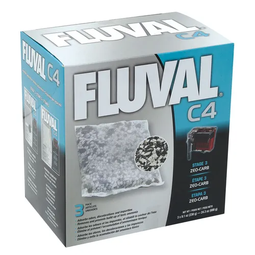 Fluval Zeo-Carb für C4-Filter, UVP 11,99 EUR, NEU