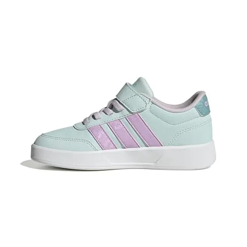 adidas Unisex Kinder BREAKNET 3.0 Schuhe - Laufschuhe mit regulärer Passform, aus robustem Synthetik-Obermaterial für hohen Komfort und eine griffige Gummiaußensohle.