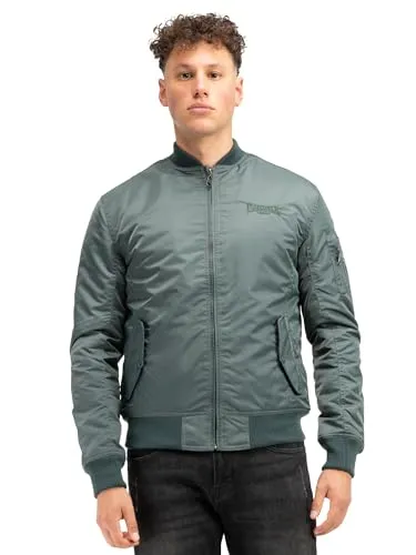 Lonsdale Mens POOLSTOCK Jacket, Olive, Medium - Funktionsjacken aus 100% Polyester, wasserabweisend und perfekt für aktive Outdoor-Aktivitäten.