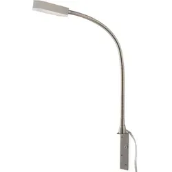 Leselampe Raik Wandleuchte mit Sensor - Lampen für Schlafzimmer, Wohnzimmer und mehr - diese elegante Leselampe bietet einen praktischen Sensor für mühelose Bedienung und modernes Design in mattnickel.