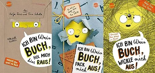 Ich bin (d)ein Buch Band 1-3 plus 1 exklusives Postkartenset