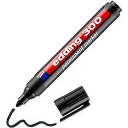 edding 300 Permanentmarker - Schwarz