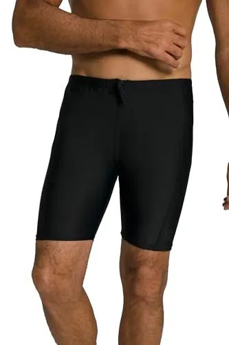 JP 1880 Herren Jay-PI Badepants in großen Größen - Bequeme Bademode mit Elastikbund und Kordel, längere Form mit einer Schrittlänge ab 22 cm, ideal für entspannte Strandtage.