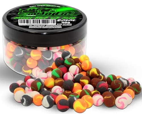 Angel-Berger Magic Baits Mini Pop Up Mix 8mm Twisted Method Feeder Pop Ups Boilies