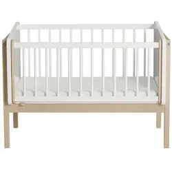 Paidi Beistellbett Little Cloud - Hochwertiges Beistellbett aus Holzwerkstoff, höhenverstellbar und zur Sitzbank umbaubar – ideal für die ersten Lebensjahre Ihres Babys.