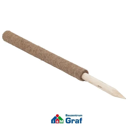 WINDHAGER Kokos Pflanzstab 110cm, verlängerbar, Rankhilfe Blumenstütze #86000923