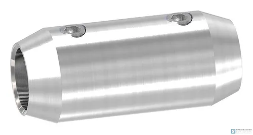 Edelstahl Verbinder für 10mm Stab, Ø16mm, V2A | STEINBACHER©