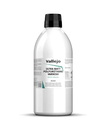 Vallejo Polyurethan-Lack, Ultra Matt, 500 ml, Einfarbig