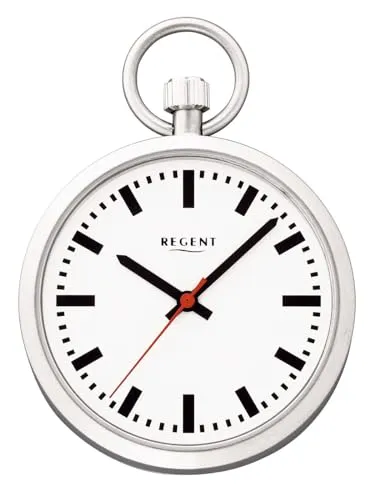 REGENT Herren Taschenuhr Edelstahl P-776 von Regent