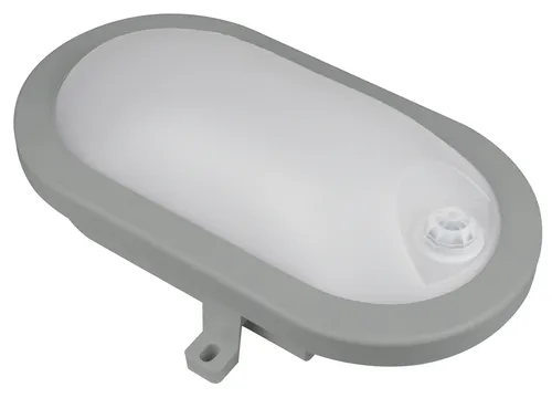 BLULAXA LED-Oval-Leuchte Basis Fix, IR-Sensor, 12W, 1200lm, 4000K, IP54 49900