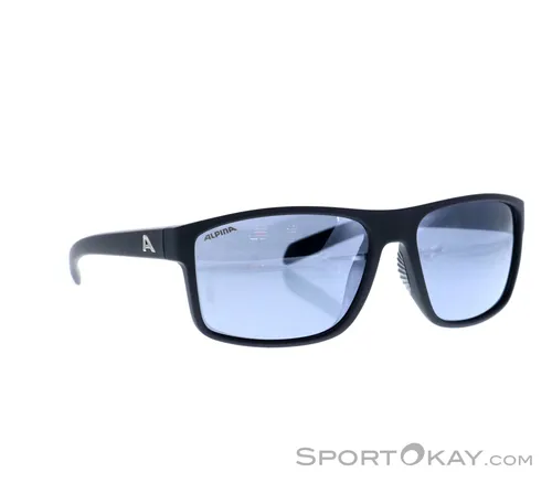 Alpina Nacan I Herren Sonnenbrille - Schwarz, One Size - Sportbrillen für Herren, UV-Schutz und modernes Design für optimalen Tragekomfort beim Sport.