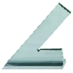 Spitzwinkel 45Grad mit Anschlag 150x100mm FORMAT - Sonstige Handwerkzeuge, aus Spezialstahl gefertigt und präzise geschliffen für exakte Winkelmessungen und perfekte Ergebnisse in jedem Projekt.