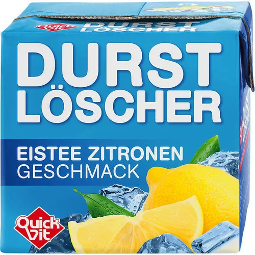 Pack Durstlöscher Eistee Zitrone 500ml Getränk Erfrischungsgetränk 24