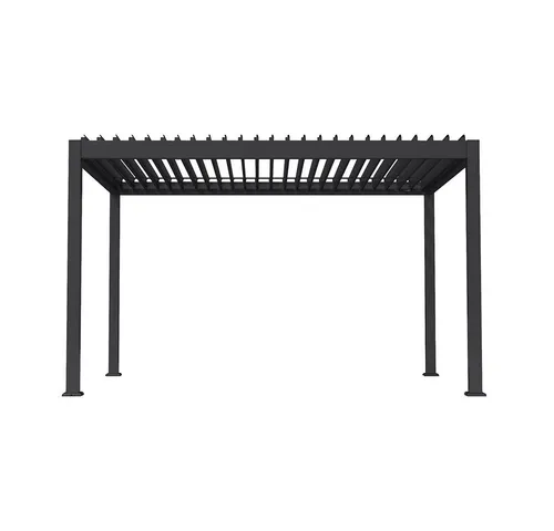 Produktbild Home Deluxe Pergola FAYLA – Elektrisch, Aluminium, Anthrazit