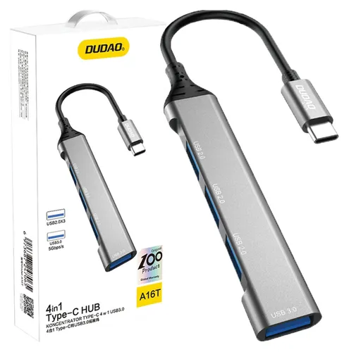 Dudao Hub 4in1 Usb-c