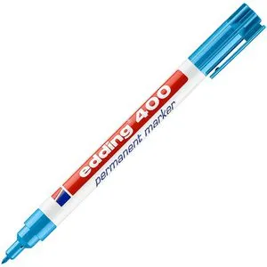 edding 400 Permanentmarker - hellblau von edding