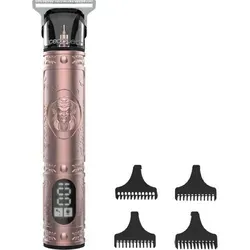 Cecotec Precisioncare Warrior Haarschneider - Silber - Elektrischer Haarschneider mit scharfer Klinge, LCD-Display und 120 Minuten Akkulaufzeit. Ideal für präzise Haarschnitte ohne Hautirritationen.