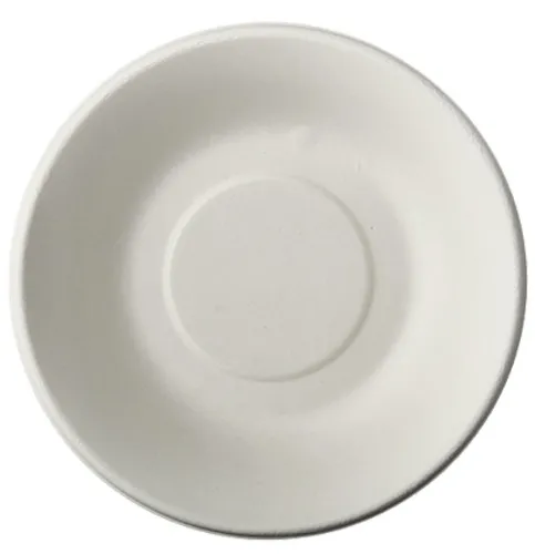 PAPSTAR Zuckerrohr-Schale 'pure', rund, 380 ml, weiß 50 von PAPSTAR GmbH