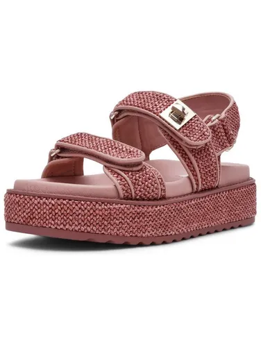 STEVE MADDEN Plateausandaletten aus Lederimitat - Entdecken Sie die trendigen Plateausandaletten von STEVE MADDEN! Gefertigt aus hochwertigem Kunstleder und mit gepolsterter Decksohle, bringen sie Stil in jedes Outfit und bieten gleichzeitig Komfort für den ganzen Tag.