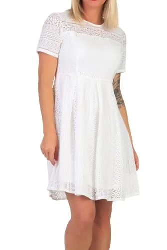 Vero Moda Spitzenkleid HONEY – Elegantes Design in weiß von VERO MODA