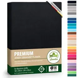 Bettlaken Schwarz von Leevitex