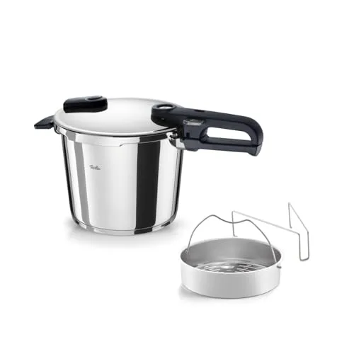 Fissler Schnellkochtopf Vitaquick® Edition 6 l - Kochtöpfe - Made in Germany, energieeffizienter Fissler Superthermic Boden für schnelles und gleichmäßiges Kochen.