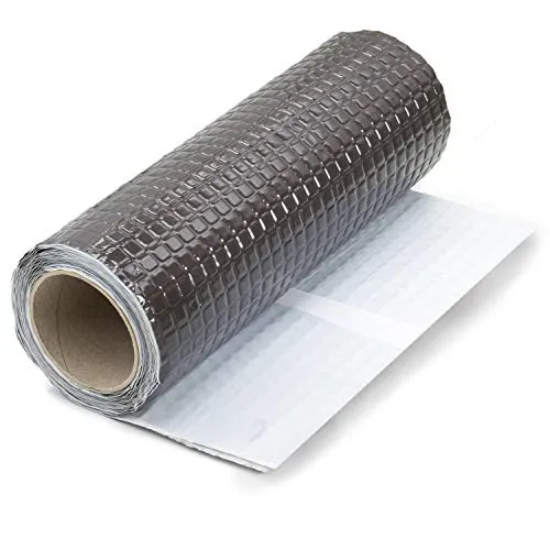 Green-Fast Dichtband 300 mm x 5 m braun - Dachpappe selbstklebend - wasserdichtes Klebeband für Dach Wand Kamin - Wandanschlussband - Fassadenverkleidung aussen