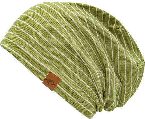 CHILLOUTS Damen Taipeh Hat Longbeanie - Olive, Einheitsgröße EU - Strickmützen für Damen, schnell trocknend und vegan, ideal für jedes Outfit von hellen Klamotten bis Jeans.