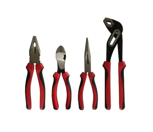 Primaster Zangen-Set 4-teilig - Zangen-Set mit 4 hochwertigen Werkzeugen, ideal für präzise Arbeiten im Heimwerkerbereich.