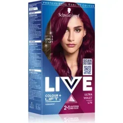 Schwarzkopf LIVE Colour + Lift L76 Ultra Violet