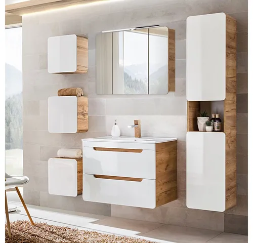 Lomadox Badmöbel-Set LUTON-56 von Lomadox