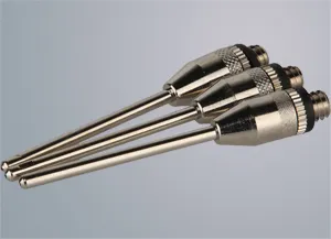 V3Tec DELUXE Nadelventil 3er Pack messing