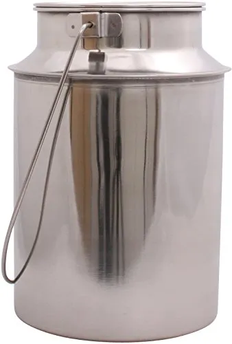 TAMLED Milchkanne Transportkanne mit Steckdeckel und Tragebügel (3,0 l)