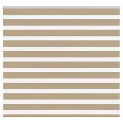 Zebrarollo Sandbraun 160x100 cm in orange von vidaXL