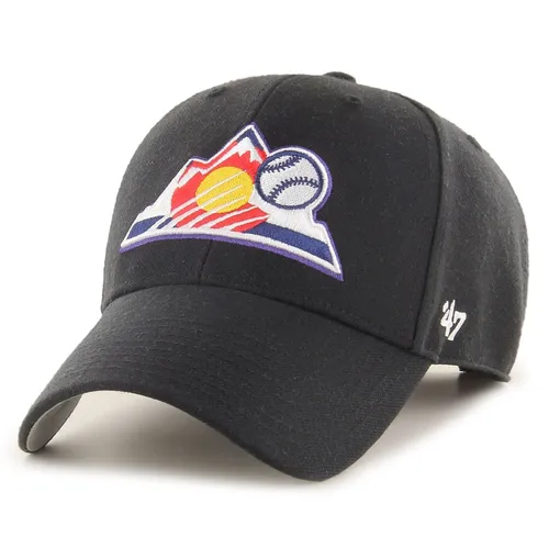 Brand Relaxed Fit Cap - MLB Colorado Rockies schwarz 47