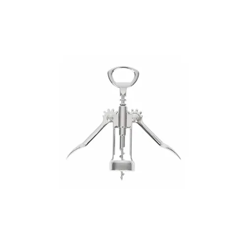 Beaumont Flügelkorkenzieher-Flaschenöffner, Edelstahl, Größe: 170 (H) x 63 (B) x 38 (T) mm, für den professionellen und privaten Gebrauch, J158