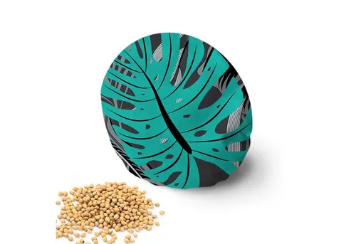 Amilian Kirschkernkissen Mikrowelle in schwarz von Amilian