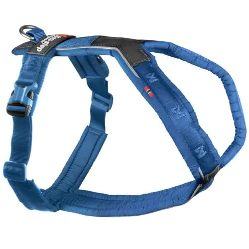 Non-Stop dogwear Line Harness 5.0 |216| - Ergonomisches Führ- und Alltagsgeschirr für Hunde - Laufgeschirr für Hunde, ergonomisch gestaltet mit mehreren Leinenbefestigungspunkten für maximale Flexibilität und Sicherheit bei Aktivitäten.