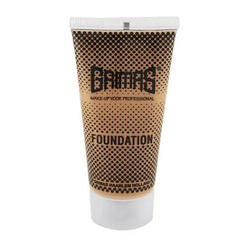GRIMAS Foundation 20ml, Farbe B4, wasserfeste seidenweiche Make-up Basis, deckend & transparent verwendbar