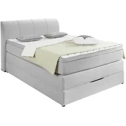 Carryhome Boxspringbett 120x200 cm, Silber von Roller