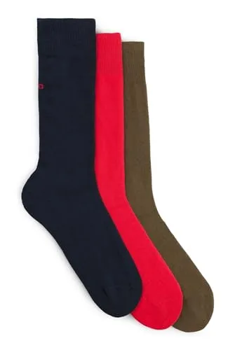 HUGO Herren 3p Uni Cc REGULAR_SOCKS, Open Miscellaneous960, 43-46 EU