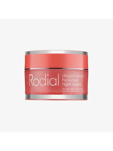 Rodial Dragon's Blood Hyaluronic Night Cream 50 ml - Nachtpflege mit innovativem Drachenblut-Komplex, der intensive Feuchtigkeit spendet und feine Linien sowie Falten reduziert.