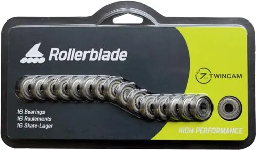 Rollerblade Unisex – Erwachsene Twincam Ilq-7 Plus Lager - Cruiserboards mit hoher Präzision und Langlebigkeit, ideal für ein geschmeidiges Fahrgefühl und optimale Performance beim Skaten.